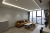 Morden and brand new three bedrooms apartment for rent in Giang Vo, Ba Dinh