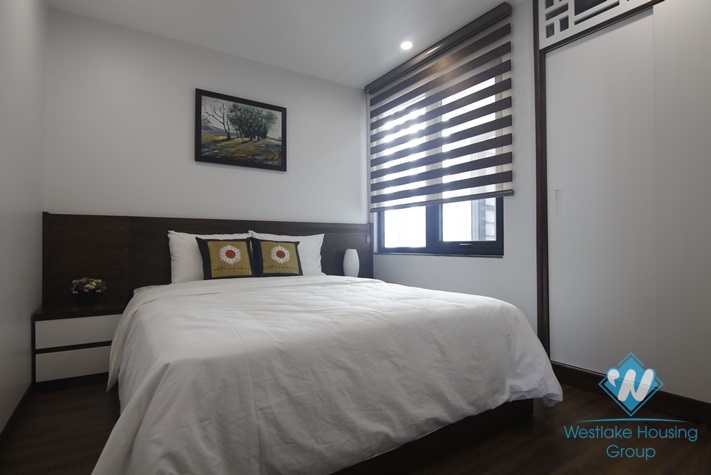 High floor serviced apartment for rent in Kim Ma Thuong, Ba Dinh