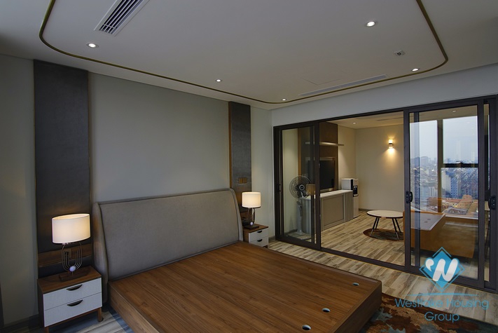 Brand new one bedroom apartment for rent in Giang Vo st, Ba Dinh