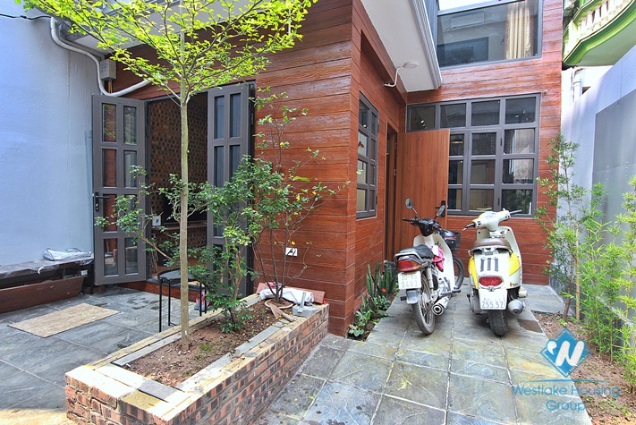 Special house with 2 bedrooms for rent in Au Co st, Tay Ho District 
