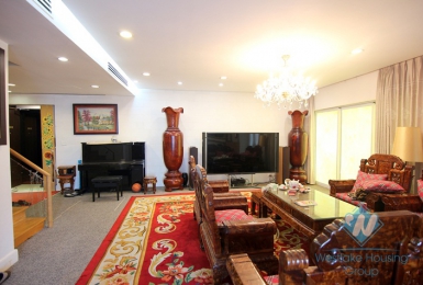 Duplex apartment with beautiful views of Westlake to rent in Golden Westlake, Tay Ho, Hanoi
