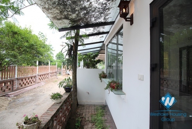 Nicely garden house with two bedrooms for rent in Tay Ho, Hanoi