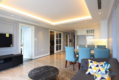 New apartment with lake view for rent in D’Le Roi Soleil Quảng An Ward, Tay Ho District 