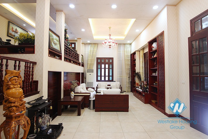 Nice house with beautiful garden and terrace for rent in Tay Ho