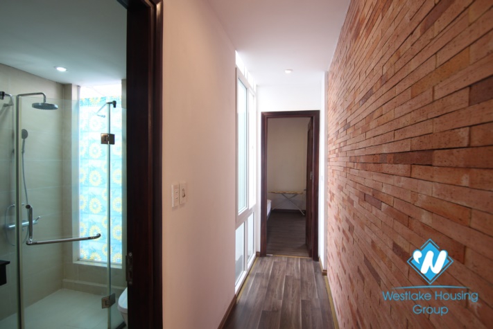  A nice apartment with large balcony for rent on Dang Thai Mai street, Tay Ho, Hanoi