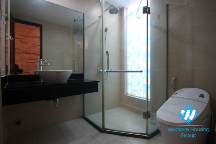  A nice apartment with large balcony for rent on Dang Thai Mai street, Tay Ho, Hanoi