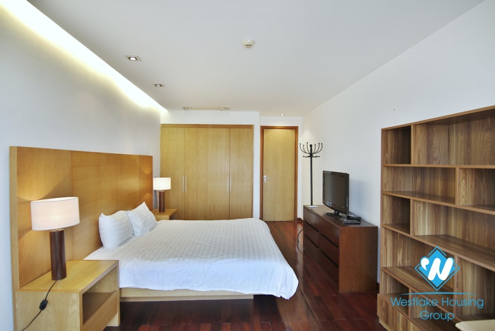 Fabulous lake view duplex apartment for rent in West lake area, Tay Ho, Hanoi, Vietnam