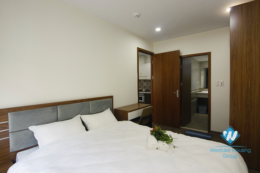 A newly one bedroom apartment for rent in Dao Tan, Ba Dinh