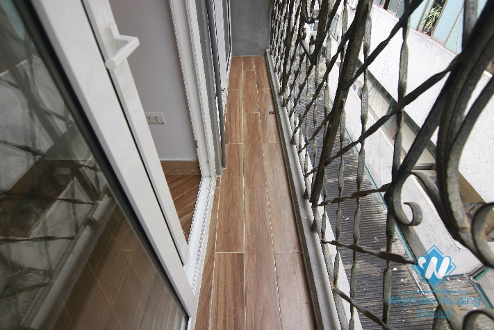One bedroom apartment for rent in a quiet alley in Hoan Kiem district.