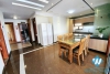 Spacious three bedrooms apartment for rent in Doi Can, Ba Dinh