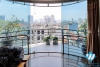 Spacious three bedrooms apartment for rent in Doi Can, Ba Dinh