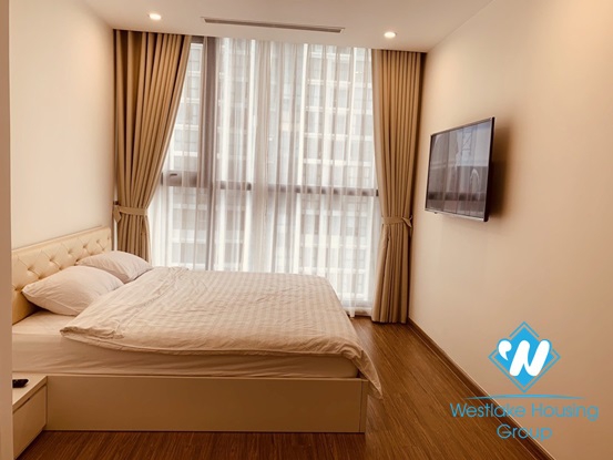 A furnished, beautiful 3 bedroom apartment for rent in Skylake Pham Hung 