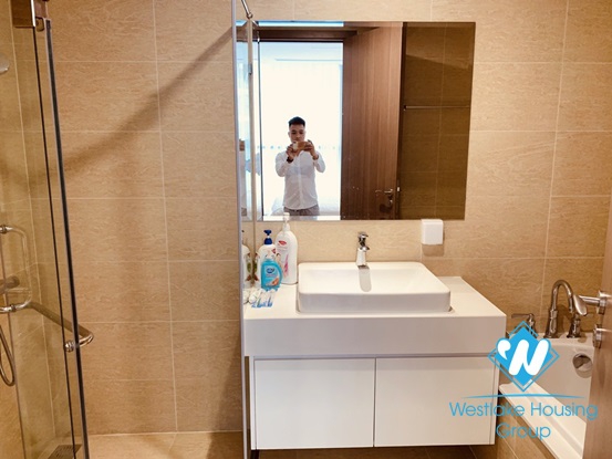 A furnished, beautiful 3 bedroom apartment for rent in Skylake Pham Hung 