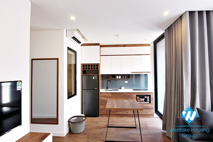 High floor one bedroom apartment for rent at good price in Tay Ho