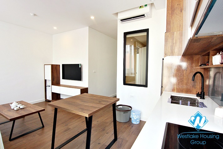High floor one bedroom apartment for rent at good price in Tay Ho