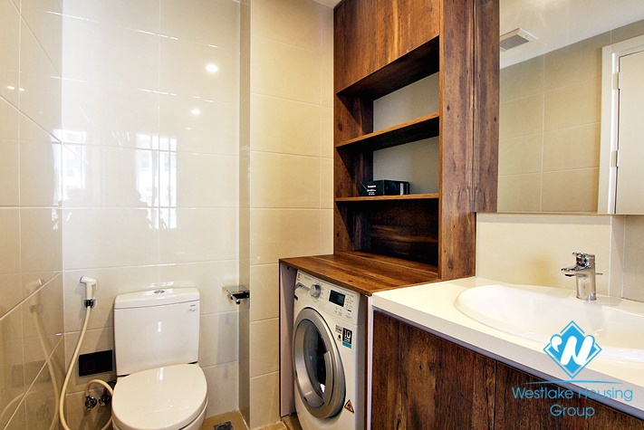 High floor one bedroom apartment for rent at good price in Tay Ho