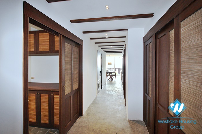 Gorgeous 3 bedroom apartment with lake view in Dang thai mai, Tay ho, Ha noi