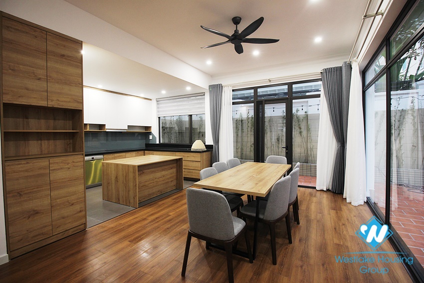 Beautiful renovated house in Ciputra D Block, Ciputra, Ha Noi for rent