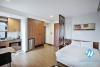 A brightly studio for rent in Au Co street, Tay Ho, Ha Noi