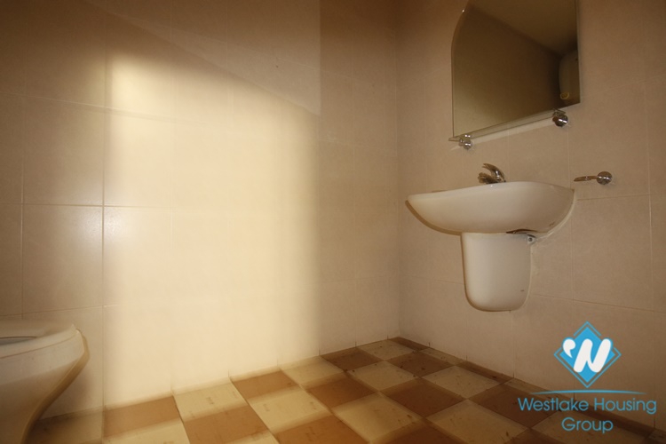 Spacious unfurnished house for rent in Le Hong Phong, Ba Dinh, Ha Noi