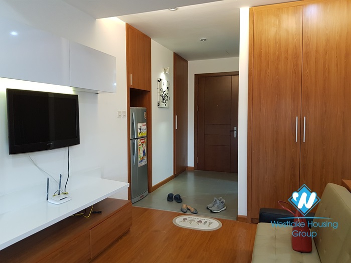 A furnished studio apartment for rent in Star City, Cau Giay District