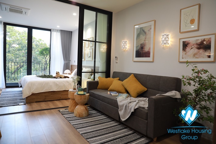 A Nice- Morden 1 bedroom apartment  for rent in Dong Da, Hanoi