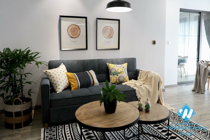 A Brandnew Modern Good Quality one bedroom apartment for rent in Ba Dinh