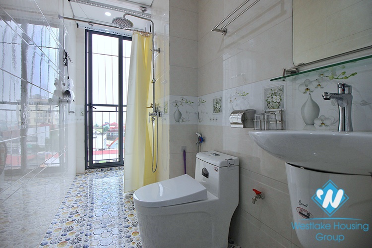 Top floor studio for rent in To Ngoc Van street, Tay Ho