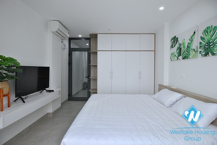 Top floor studio for rent in To Ngoc Van street, Tay Ho