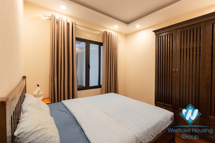 Morden one bedroom apartment for rent in Ngu Xa st, Truc Bach area