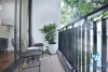 A brightly serviced apartment for rent in Tay Ho area