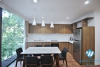A brightly serviced apartment for rent in Tay Ho area