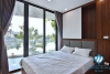 Lake view one bedroom apartment for rent in Yen Hoa street, Tay Ho