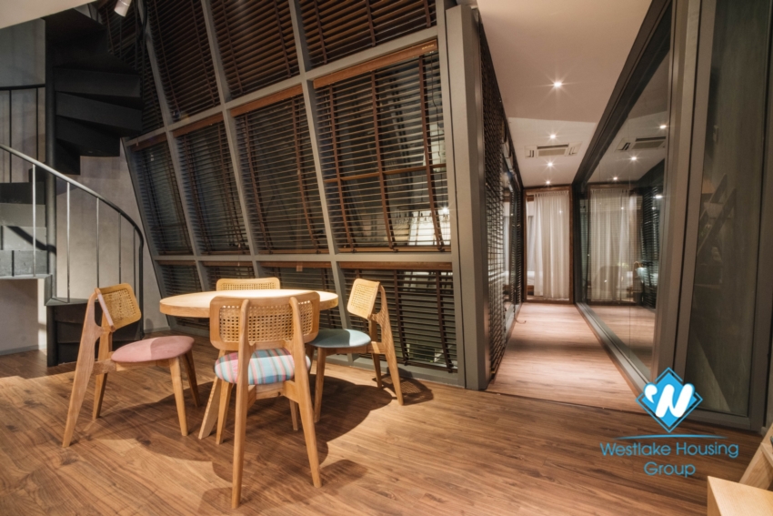  Special penthouse apartment for rent in Hoan Kiem District.