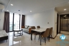 A bright 2 bedrooms apartment with big balcony in Truc Bach, Ba Dinh, Hanoi for rent