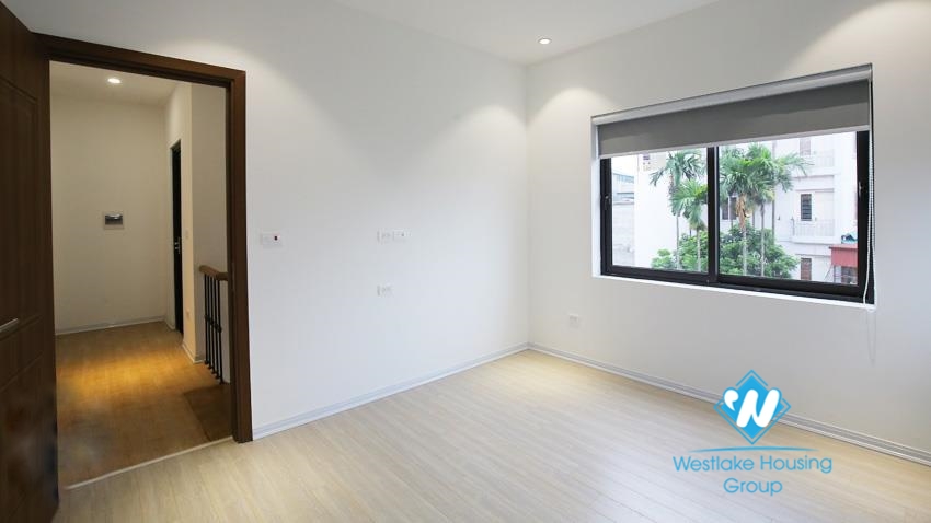 House for rent with four bedrooms and yard around the house in An Duong Vuong, Tay Ho