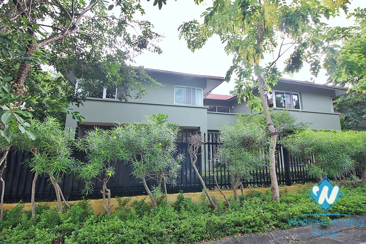 Large garden villa of 720 sqm with swimming pool for rent in Tay Ho,