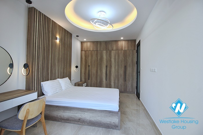 Lake view and new three bedrooms apartment for rent in To Ngoc Van, Tay Ho
