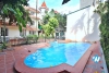 Charming villa for rent in Tay Ho with swimming pool and large garden yard