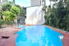 Charming villa for rent in Tay Ho with swimming pool and large garden yard