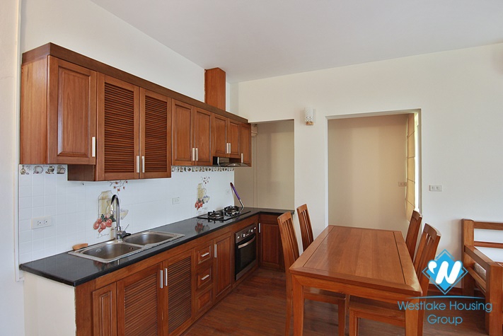 Cosy lake view apartment for rent in Westlake area, Hanoi