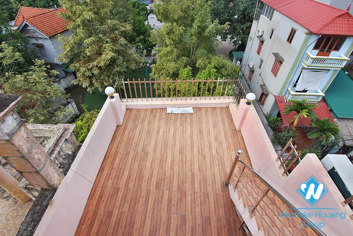 A new and cheap house for rent in An Duong, Tay Ho, Ha Noi