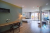 Modern 2 bedrooms apartment with huge terrace for rent in Vu Mien, Yen Phu village