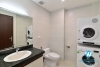 New and beautiful three bedrooms apartment for rent in Nghi Tam village, Tay Ho district, Ha Noi.