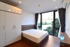 New and beautiful three bedrooms apartment for rent in Nghi Tam village, Tay Ho district, Ha Noi.