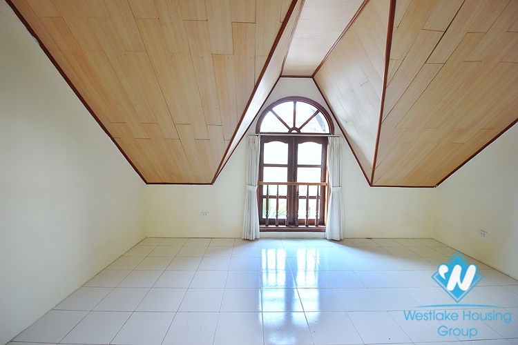 Modern house with swimming pool for lease in To Ngoc Van street, Tay Ho, Hanoi