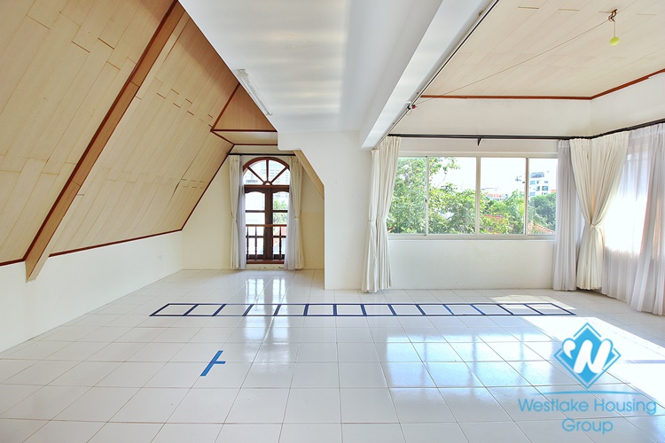 Modern house with swimming pool for lease in To Ngoc Van street, Tay Ho, Hanoi