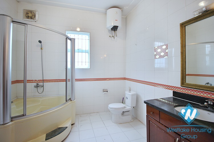 Modern house with swimming pool for lease in To Ngoc Van street, Tay Ho, Hanoi