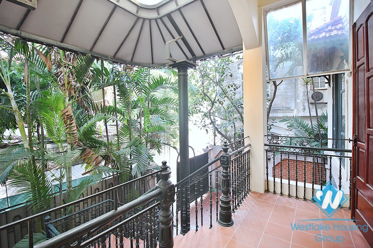 Modern house with swimming pool for lease in To Ngoc Van street, Tay Ho, Hanoi