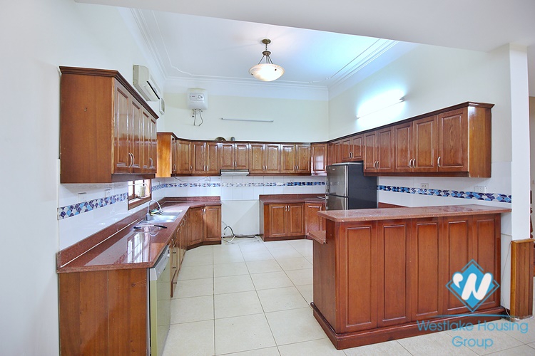 Modern house with swimming pool for lease in To Ngoc Van street, Tay Ho, Hanoi